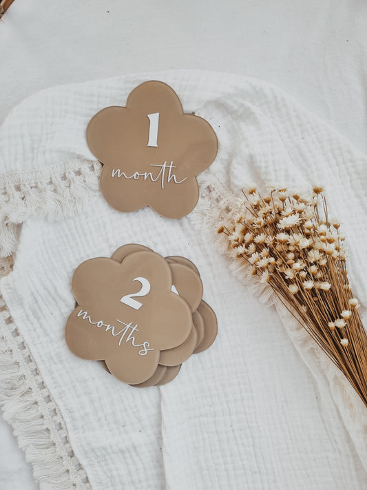 Flower Milestone Set