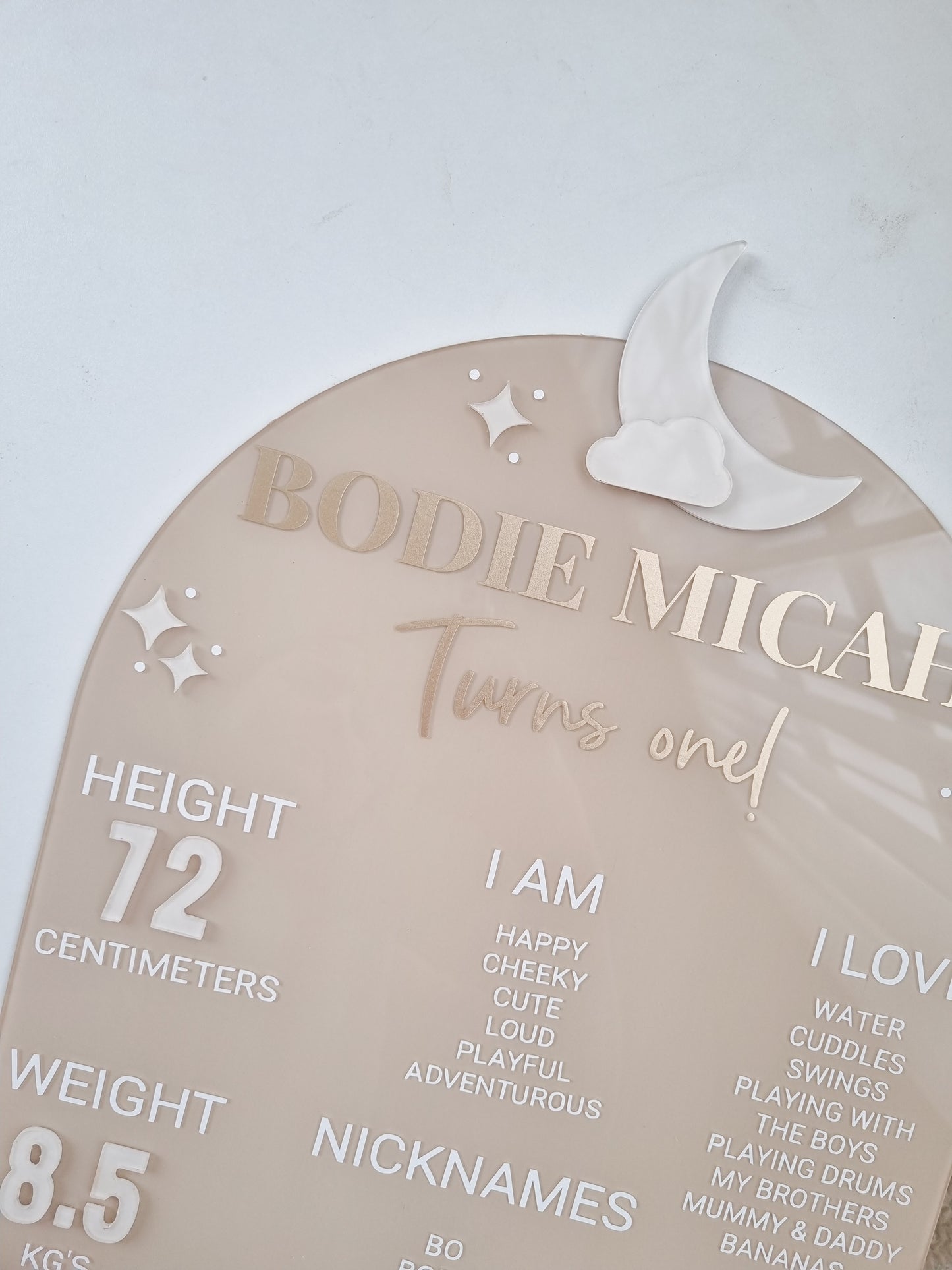 Birthday Milestone Boards