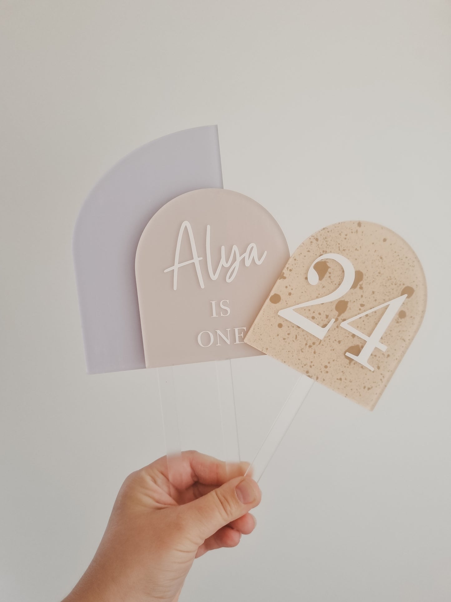 Cake Topper | DOUBLE ARCH