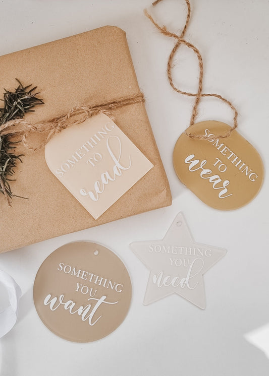 Mindful gift tags