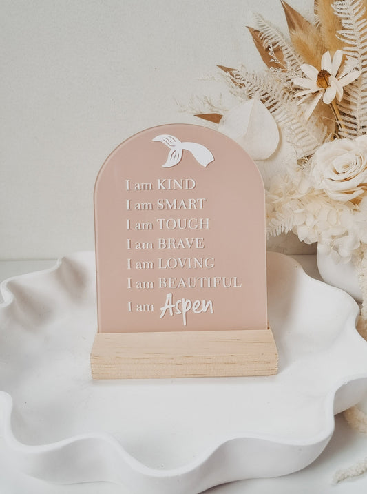 Affirmation Plaque