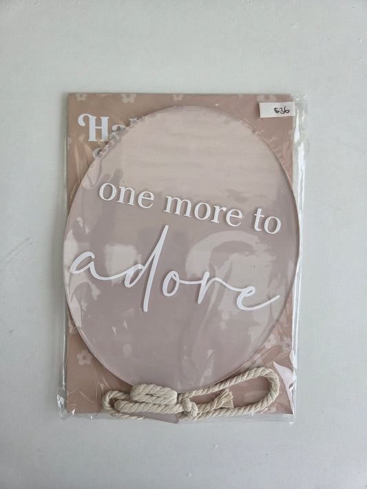 Announcement Balloon - Blush