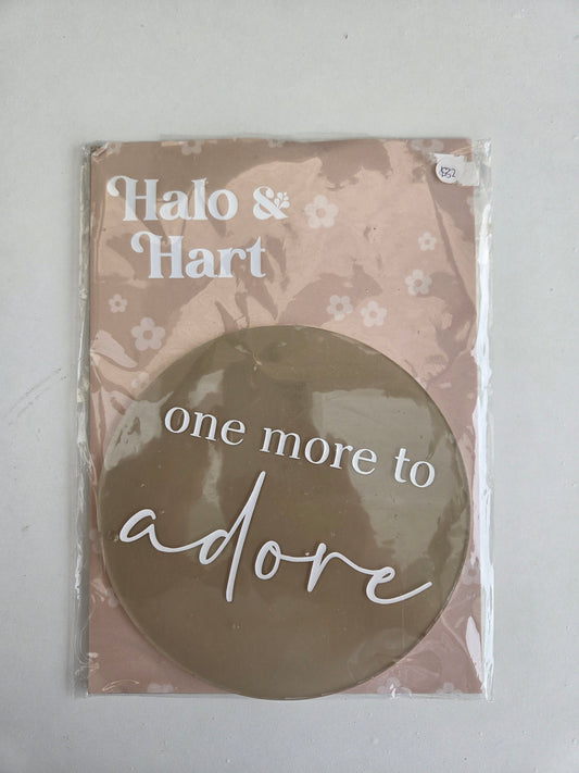 Announcement Circle - Sandstone