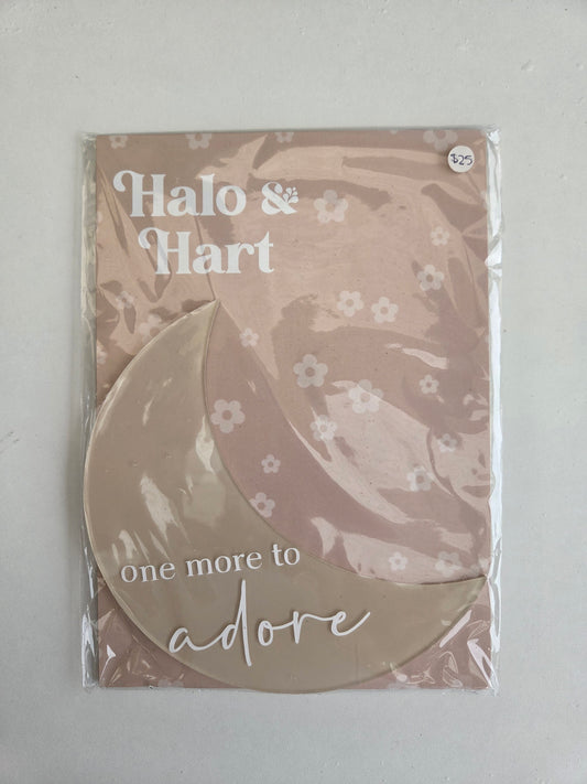 Announcement Moon - Pink