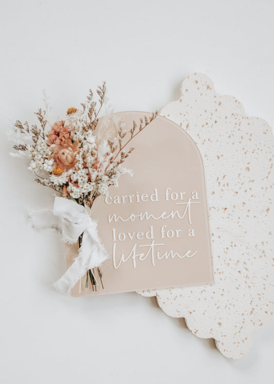 Angel baby plaque | Arch