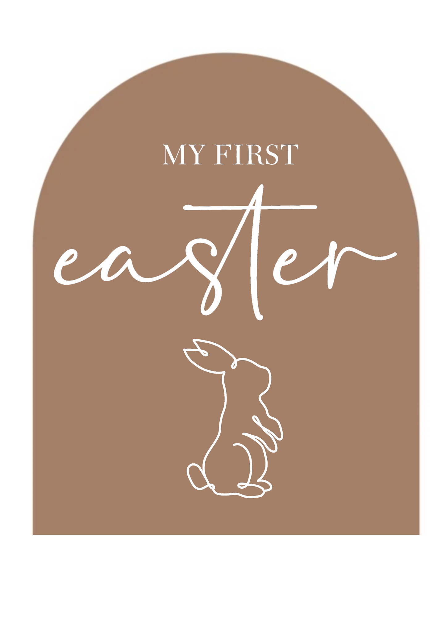 My First Easter sign