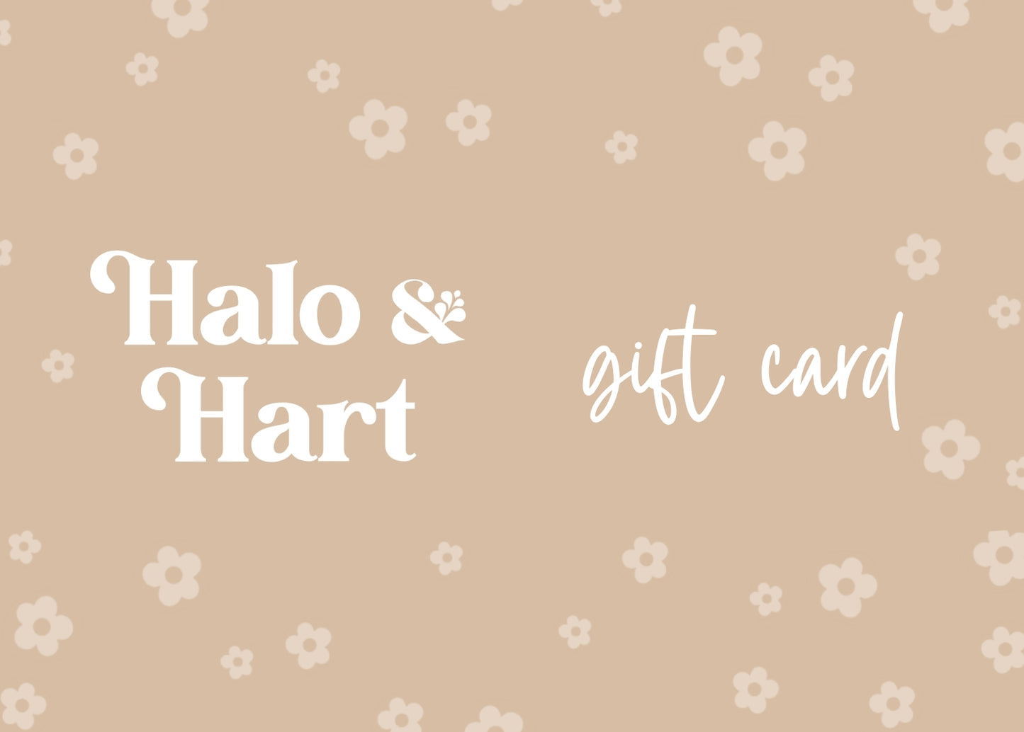 Halo and Hart Gift Card